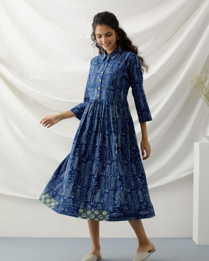 Nemo Indigo Dress
