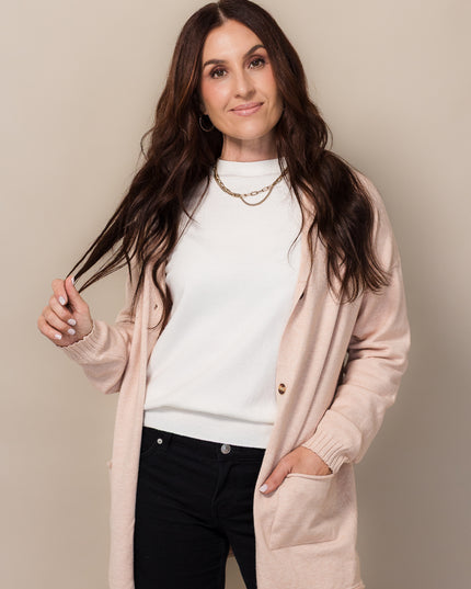 Arch Cardi Coat - Oatmeal