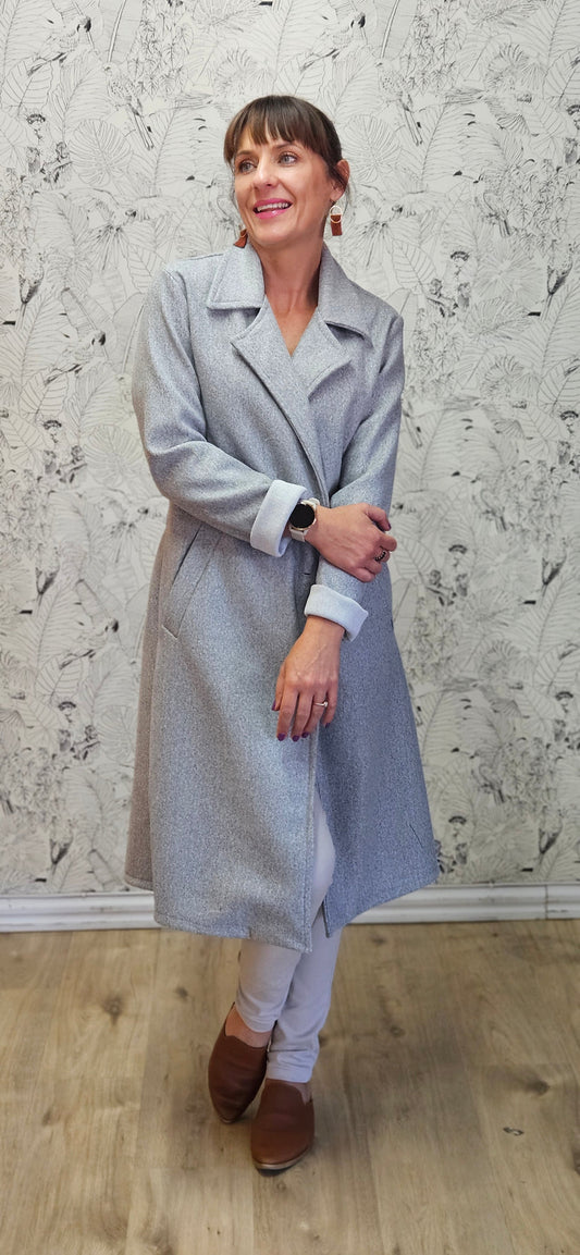 Jane Coat Melange