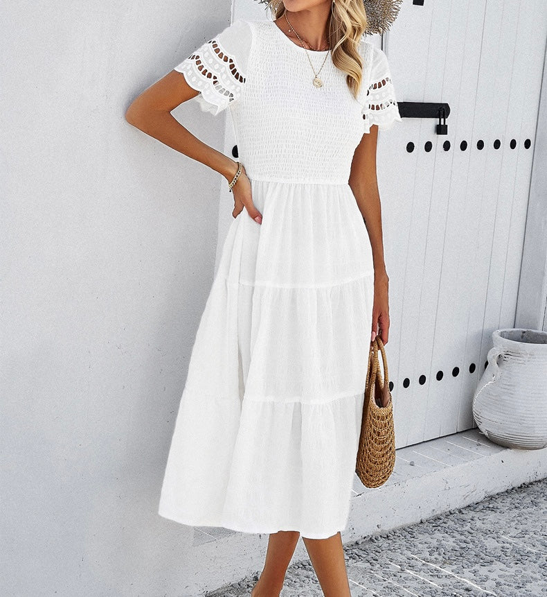 Angela Classic White Dress
