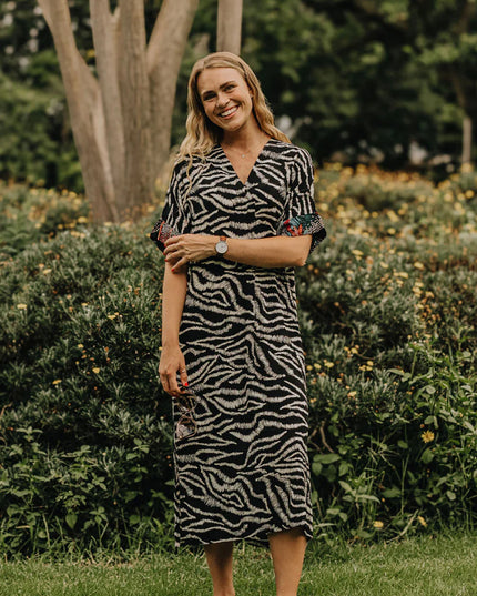 Larissa Zebra Dress