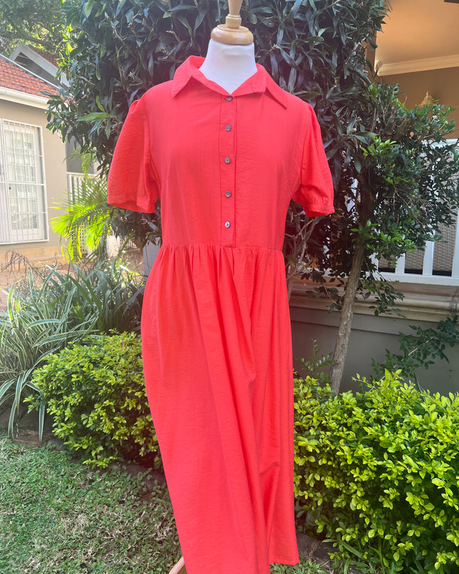 Alex Classic Tangerine Dress