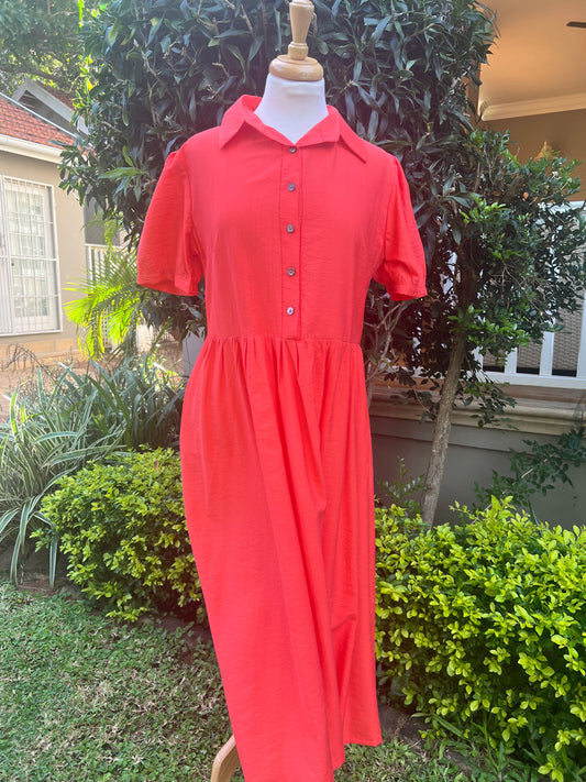 Alex Classic Tangerine Dress