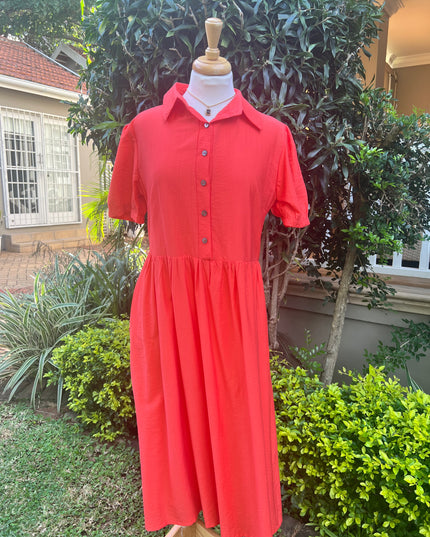 Alex Classic Tangerine Dress