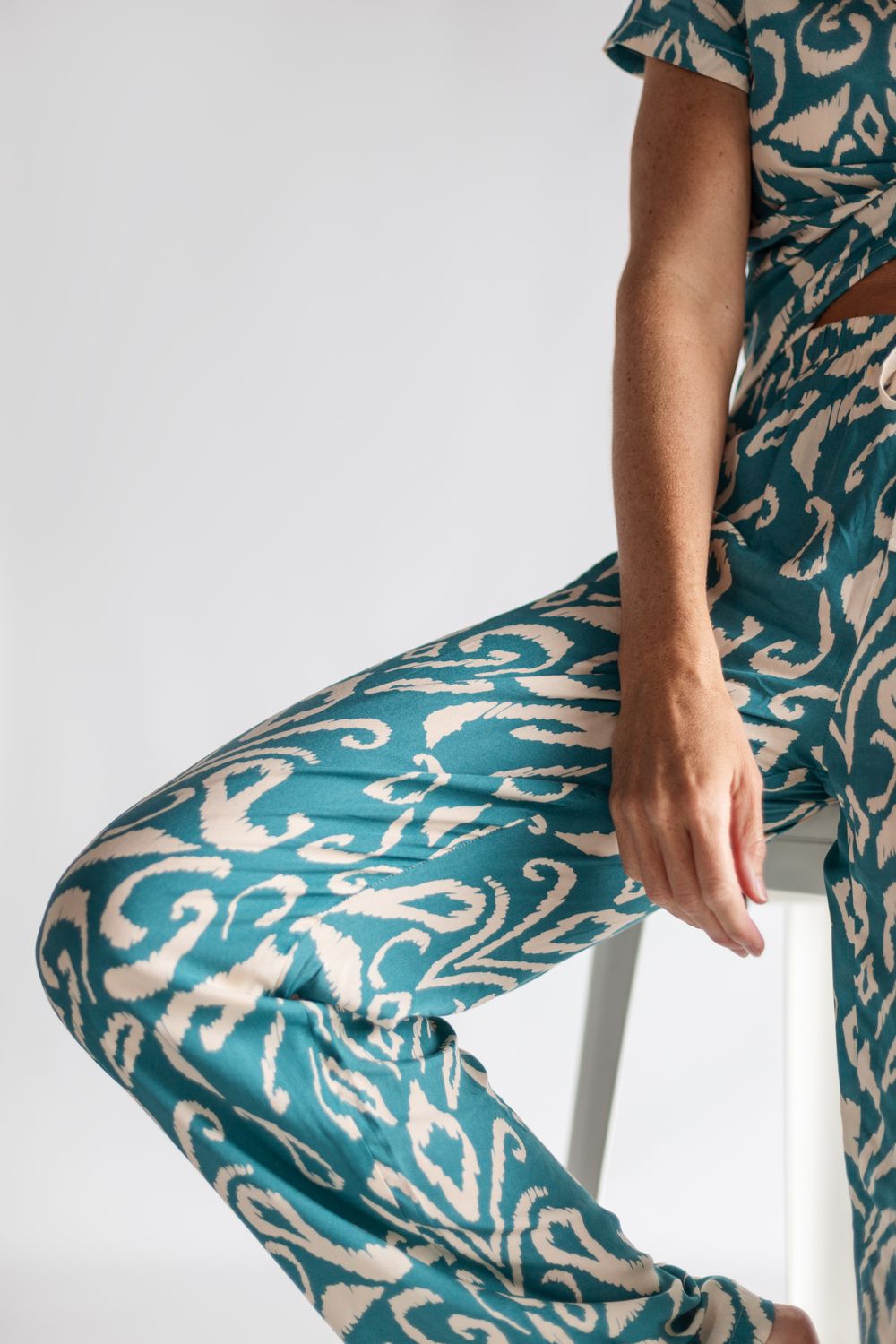 Aqua Short Long Pj Set