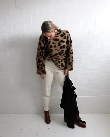 Wild Turtle Neck Knit