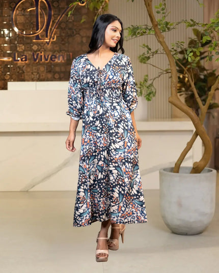 Butterfly Floral Dress