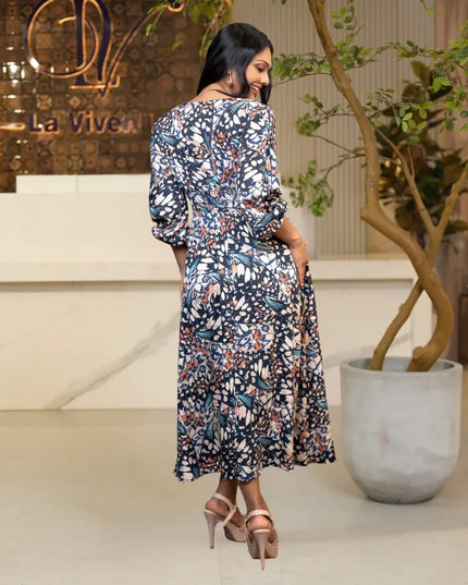 Butterfly Floral Dress