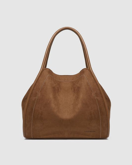 Sutton Suedette in Tan