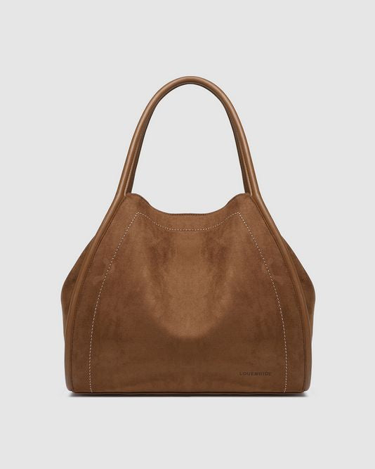 Sutton Suedette in Tan