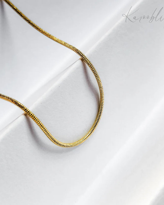 Dainty Snake Chain Necklace