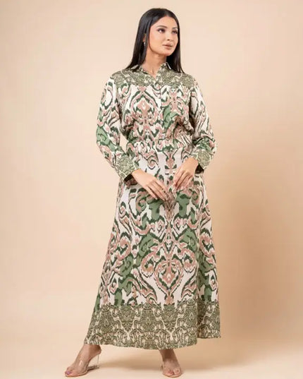 Damask Top and Skirt Set