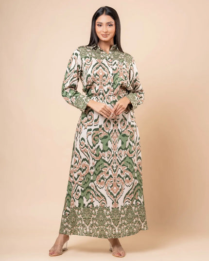 Damask Top and Skirt Set