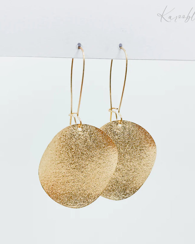 Textured Drop Earrings