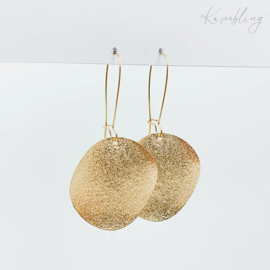 Textured Drop Earrings