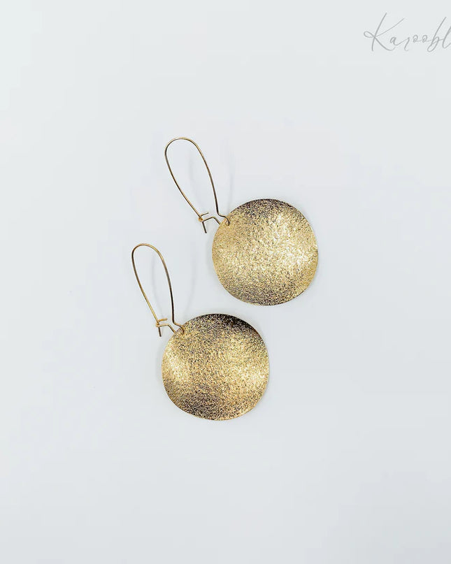 Textured Drop Earrings