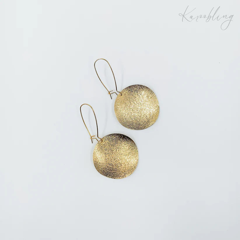 Textured Drop Earrings