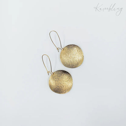 Textured Drop Earrings