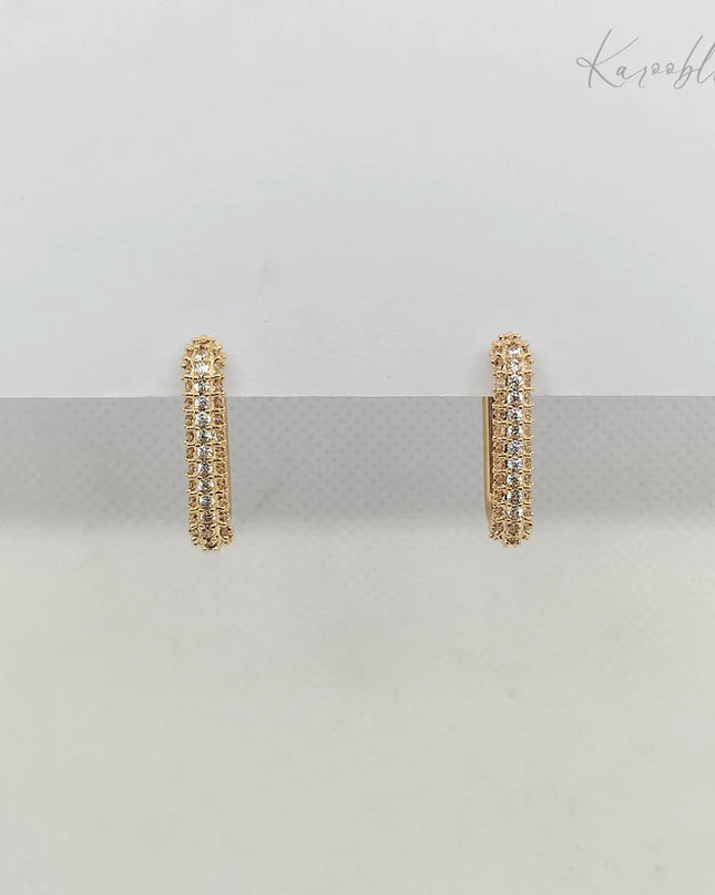 Glam Girl Hoop Earrings