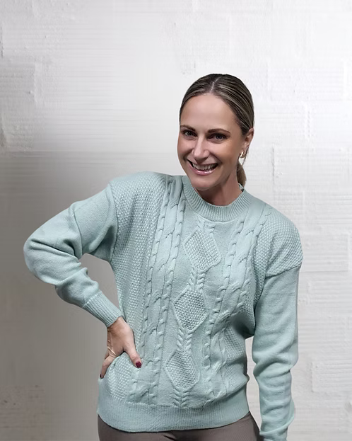 Sage Pattern Knit