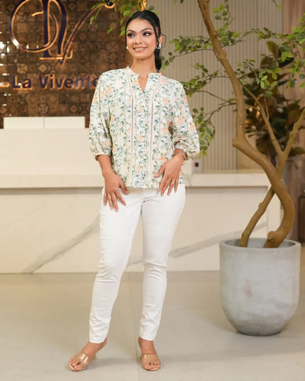 Puff Sleeve Blouse