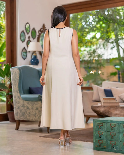 Linen Maxi Dress