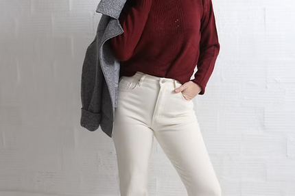 Merlot Polo Knit
