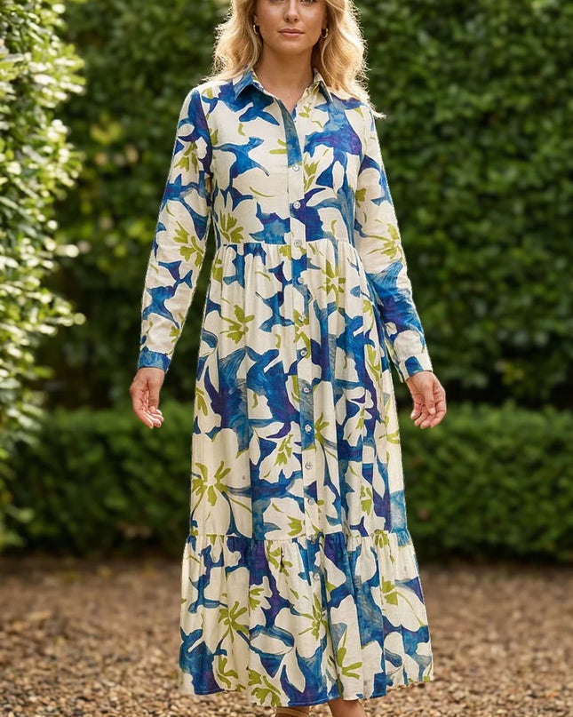 Maddison Maxi Dune Floral Dress