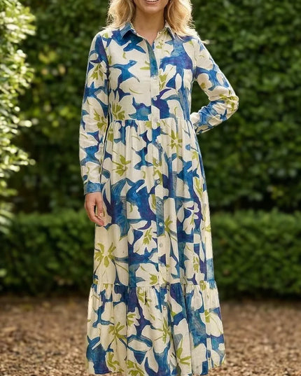 Maddison Maxi Dune Floral Dress