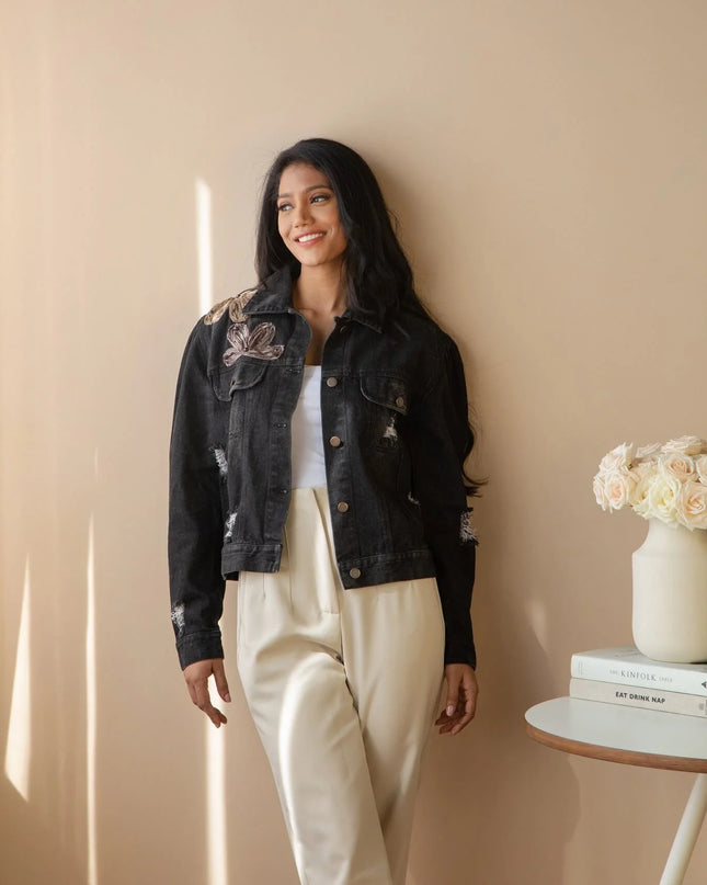Fawn Denim Jacket