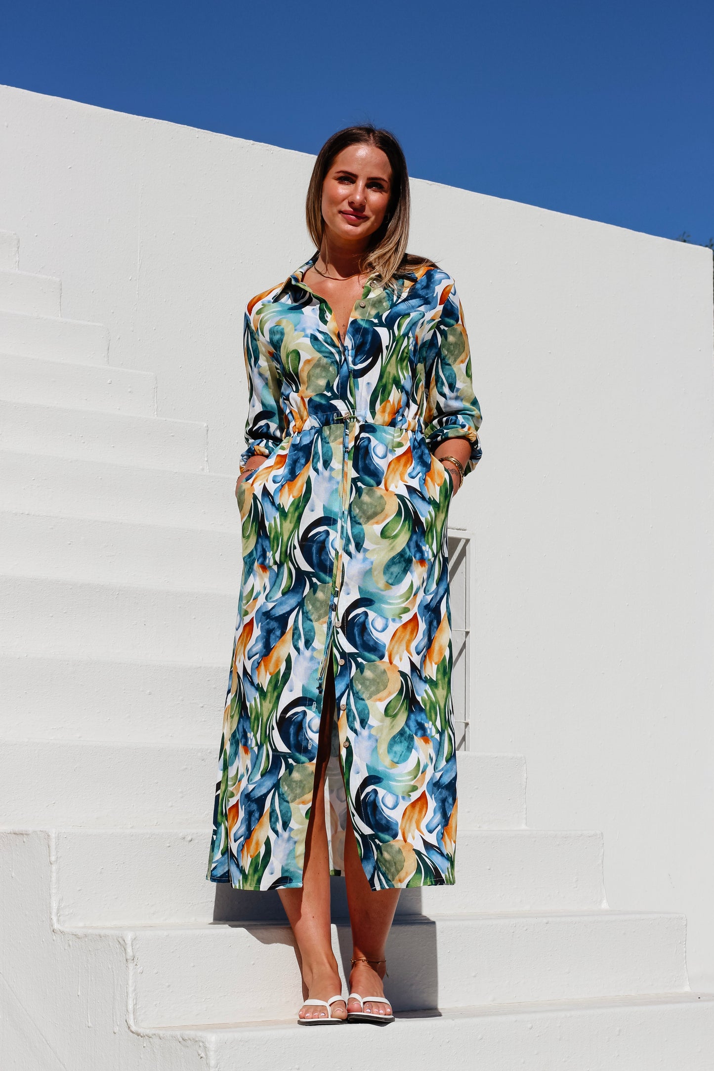 Rhea Oceanic Dress