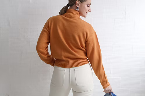 Pumpkin Polo Neck