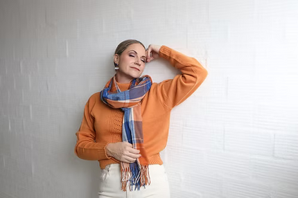 Pumpkin Polo Neck
