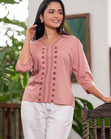 Pink Blossom Blouse