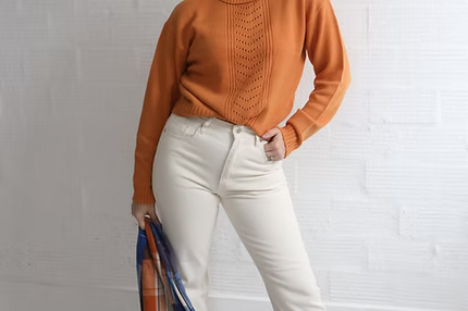 Pumpkin Polo Neck