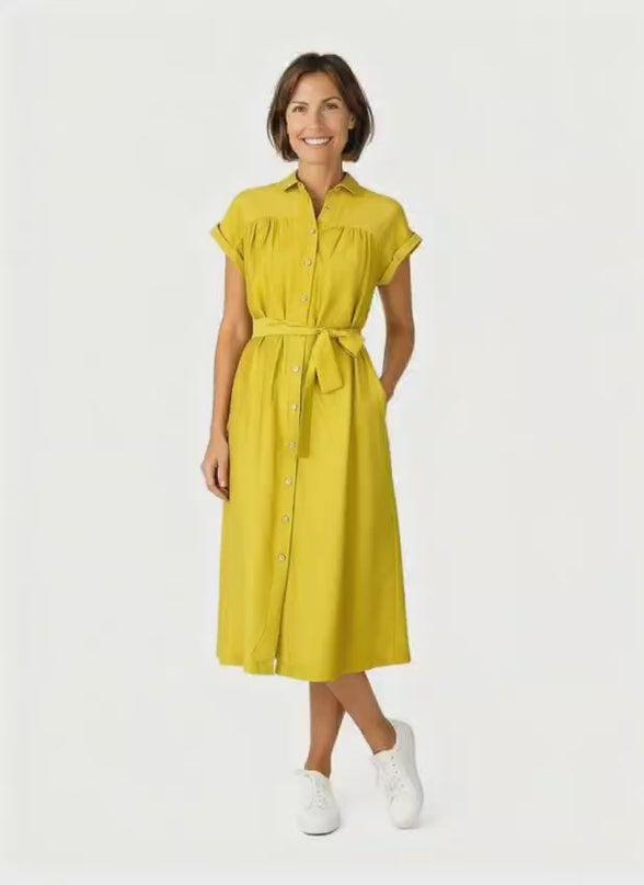 Ralphy Dress - Lime Light