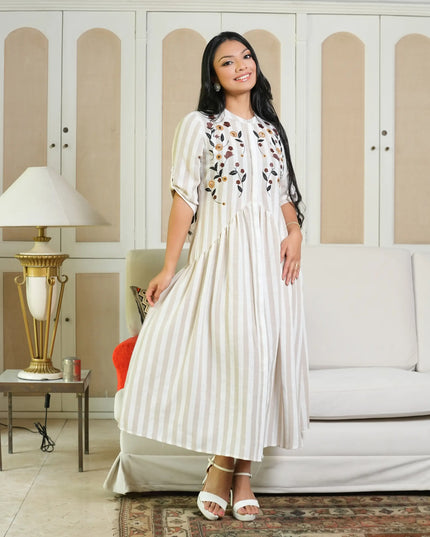 Fleur Embroidered Dress