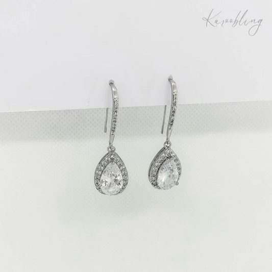Eternal Elegance Silver Earrings