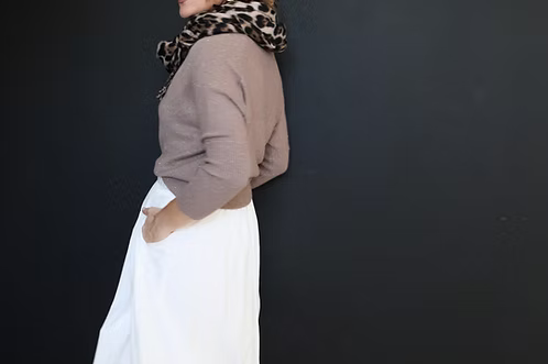 Vintage Gold Taupe Knit